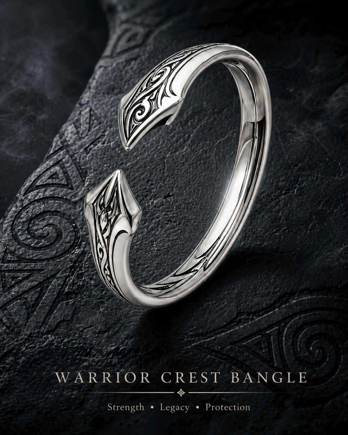 Maori Warrior WARRIOR CREST BANGLE